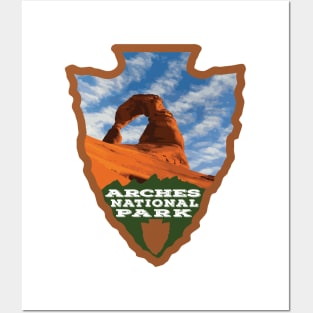 Arches National Park arrowhead Posters and Art